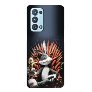 Чехол с принтом «Король Кролик» для OPPO Reno6 Pro Plus 5G
