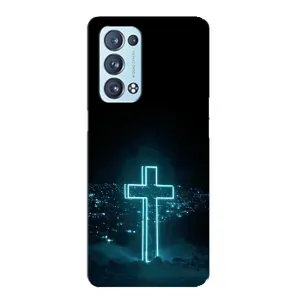 Чехол для Oppo Reno6 Pro Plus 5G (AlphaPrint) - (Христианские)