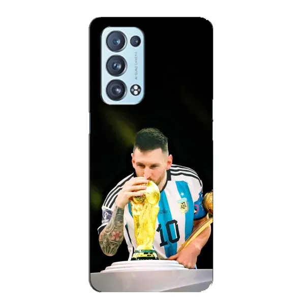 Чохол з принтом «Кубок Мессі» для OPPO Reno6 Pro Plus 5G Чохол з принтом «Кубок Мессі» для OPPO Reno6 Pro Plus 5G