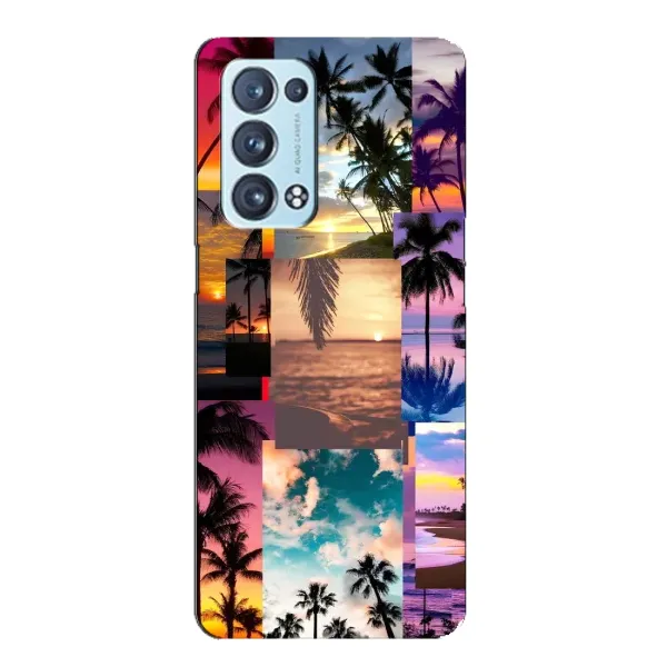 Чехол с принтом «Летний отпуск» для OPPO Reno6 Pro Plus 5G