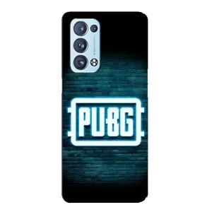 Чеjхол PUBG для OPPO Reno6 Pro Plus 5G . українською . (AlphaPrint) (Лого PUBG)