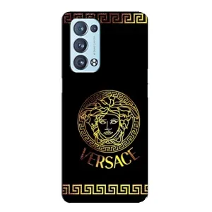 Чохол з принтом «Logo Versace» для OPPO Reno6 Pro Plus 5G