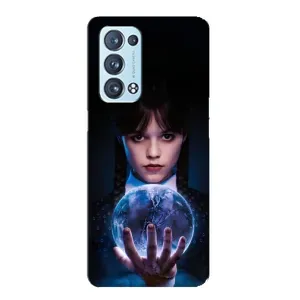 Чохол з дизайном Венздей 2 на Oppo Reno6 Pro Plus 5G (Магічна сфера Венздей)
