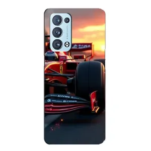 Чохол Формула1 на Oppo Reno6 Pro Plus 5G (Макларен на заході)
