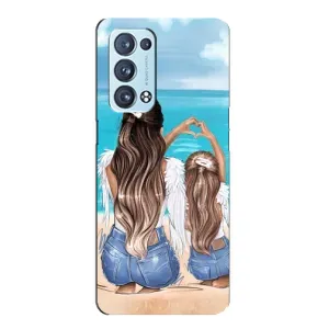 Чехол с печатью для Oppo Reno6 Pro Plus 5G - (Мама с ребенком) (AlphaPrint)