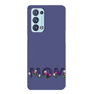 Чехол с принтом «Мама в цветах» для OPPO Reno6 Pro Plus 5G