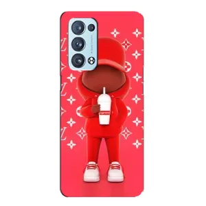 Крутые Чехлы Луи Виттон для Oppo Reno6 Pro Plus 5G (AlphaPrint) (Модный стиль)