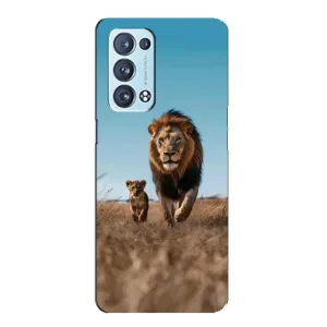 Чохол Король лев на OPPO Reno6 Pro Plus 5G . українською . (Мусафа та Сімба)