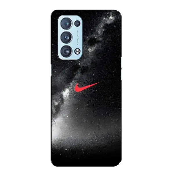 Чехол с принтом «Найк красный» для OPPO Reno6 Pro Plus 5G