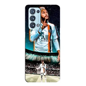 Чохол Неймар для Oppo Reno6 Pro Plus 5G (AlphaPrint) (Неймар ПСЖ)