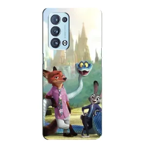 Чохол Зоотрополіс на Oppo Reno6 Pro Plus 5G (Герої мультфільму Зоотрополіс)