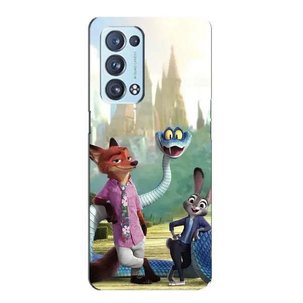 Чохол з принтом «Герої мультфільму Зоотрополіс» для OPPO Reno6 Pro Plus 5G Чохол з принтом «Герої мультфільму Зоотрополіс» для OPPO Reno6 Pro Plus 5G