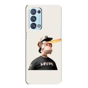 Чохол з принтом «мавпа NFT в окулярах» для OPPO Reno6 Pro Plus 5G