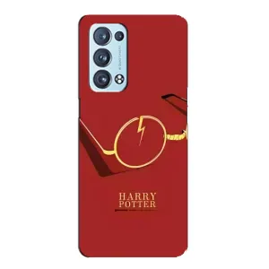 Чохол з принтом «окуляри Гарі» для OPPO Reno6 Pro Plus 5G