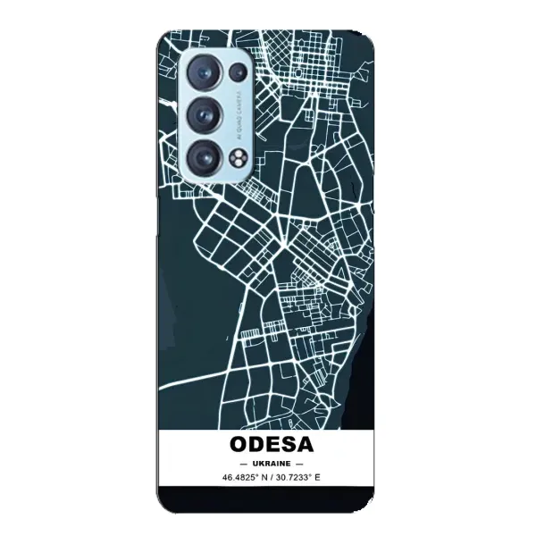 Чохол з принтом «Одеса» для OPPO Reno6 Pro Plus 5G Чохол з принтом «Одеса» для OPPO Reno6 Pro Plus 5G