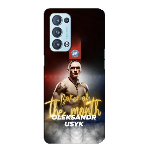 Чехол с принтом «Olexandr Usyk» для OPPO Reno6 Pro Plus 5G Чехол с принтом «Olexandr Usyk» для OPPO Reno6 Pro Plus 5G