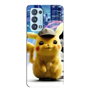 Чохол з Пікачу на Oppo Reno6 Pro Plus 5G (Пікачу в місті)