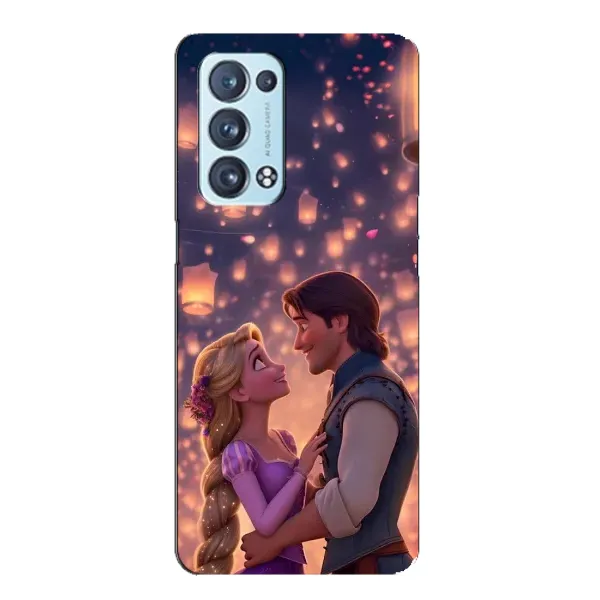 Чохол з принтом «Принцеса та принц» для OPPO Reno6 Pro Plus 5G