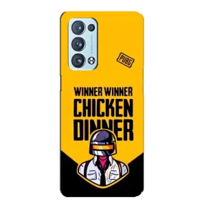 Чеjхол PUBG для OPPO Reno6 Pro Plus 5G . українською . (AlphaPrint) (Pubg шолом)