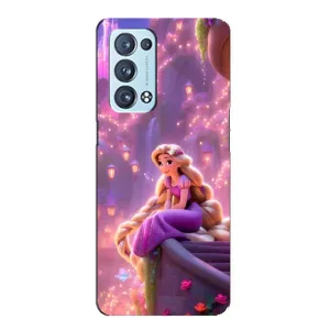 Чохол Рапунцель для Oppo Reno6 Pro Plus 5G (Рапунцель у замку)