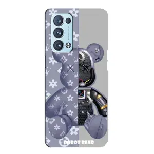 Крутые Чехлы Луи Виттон для Oppo Reno6 Pro Plus 5G (AlphaPrint) (Робот Мишка)