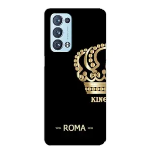 Чохли для Oppo Reno6 Pro Plus 5G (VPrint) - Футбольні клуби (Roma)