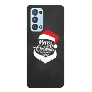Рождественские Чехлы для Oppo Reno6 Pro Plus 5G (VPrint) (Санта Крисмас)