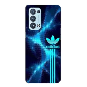 Чехол с принтом «Синий Адидас» для OPPO Reno6 Pro Plus 5G