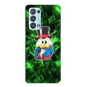 Чехли для OPPO Reno6 Pro Plus 5G . українською . - Scrooge MagDag (PREMIUMPrint) (Скрудж МакДак)