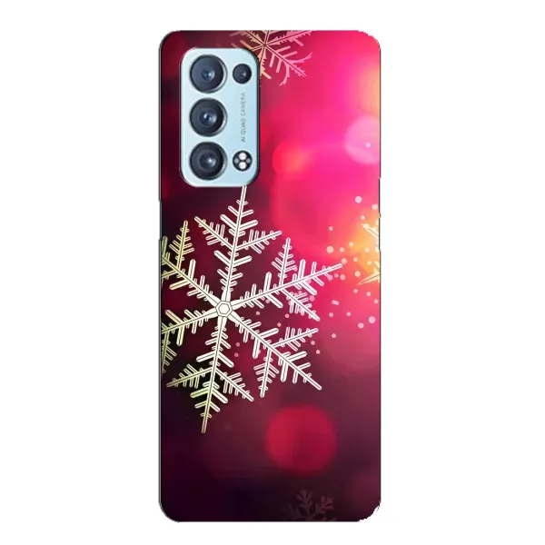 Чохол з принтом «Сніжинка» для OPPO Reno6 Pro Plus 5G Чохол з принтом «Сніжинка» для OPPO Reno6 Pro Plus 5G