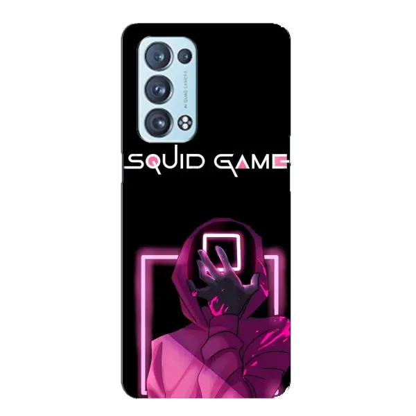 Чохол з принтом «Неоновий охоронець гри» для OPPO Reno6 Pro Plus 5G Чохол з принтом «Неоновий охоронець гри» для OPPO Reno6 Pro Plus 5G