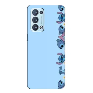 Чохол з принтом Стіч на OPPO Reno6 Pro Plus 5G (Стіч фон)