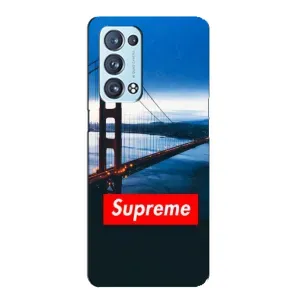 Чехол с принтом «Стиль Supreme» для OPPO Reno6 Pro Plus 5G