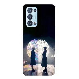 Чохли Венсдей на Oppo Reno6 Pro Plus 5G Уенсдей (AlphaPrint) (Венздей та Інід)