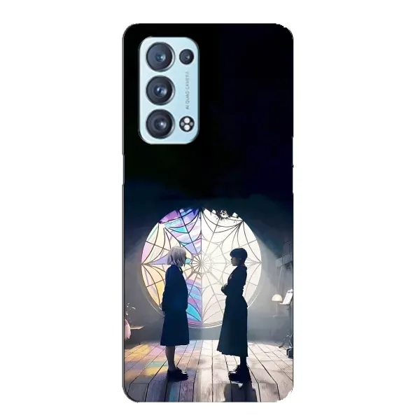 Чохол з принтом «Венздей та Інід» для OPPO Reno6 Pro Plus 5G Чохол з принтом «Венздей та Інід» для OPPO Reno6 Pro Plus 5G