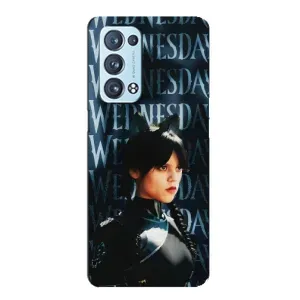 Чохли Венсдей на Oppo Reno6 Pro Plus 5G Уенсдей (AlphaPrint) (Венздей кішка)