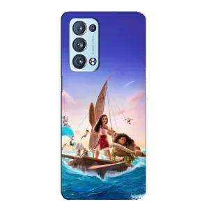 Чохол з мультфільмом Ваяна Oppo Reno6 Pro Plus 5G (Команда Ваяна Мауї)