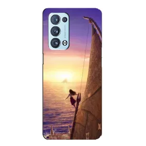 Чохол з мультфільмом Ваяна Oppo Reno6 Pro Plus 5G (Захід сонця Ваяна)