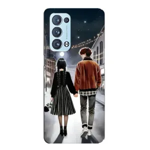 Чохол з дизайном Венздей 2 на Oppo Reno6 Pro Plus 5G (Венздей та Тайлер)