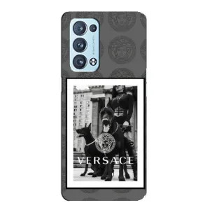 Чехлы VERSACE для Оппо Рено 6 Про Плюс (PREMIUMPrint)