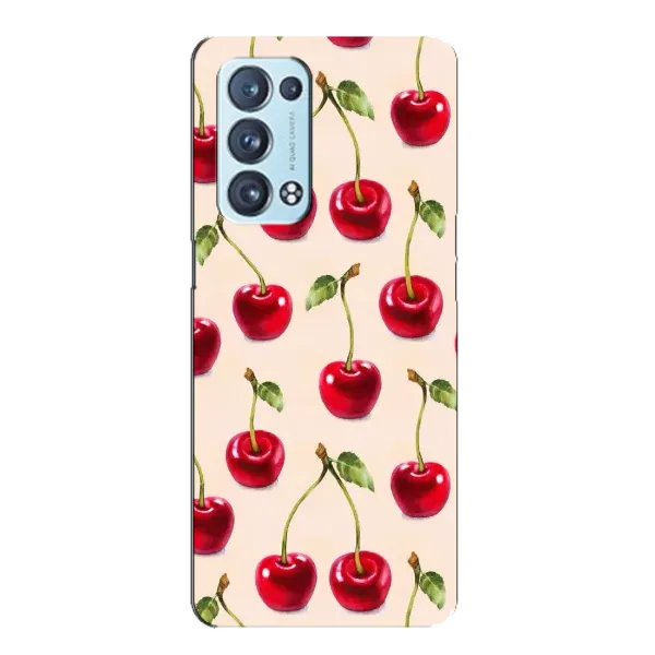 Чохол з принтом «Черешня» для OPPO Reno6 Pro Plus 5G