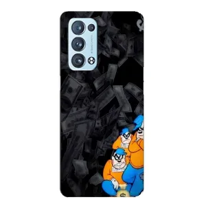 Чехол с принтом «Воры» для OPPO Reno6 Pro Plus 5G