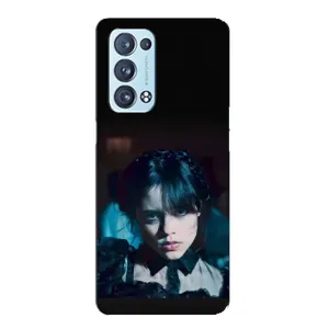 Чохли Венсдей на Oppo Reno6 Pro Plus 5G Уенсдей (AlphaPrint) (погляд Венздей)