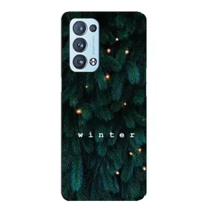 Новорічні, Святкові Чохли для Oppo Reno6 Pro Plus 5G - 2024 год (Winter)