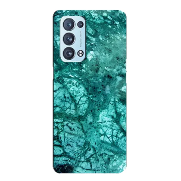 Чехол с принтом «Зеленый мрамор» для OPPO Reno6 Pro Plus 5G Чехол с принтом «Зеленый мрамор» для OPPO Reno6 Pro Plus 5G