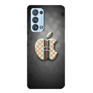 Чохли GUCCI для OPPO Рєно6 Pro 5G (AlphaPrint) (Apple gucci)