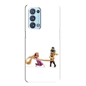 Чохол Рапунцель для Oppo Reno6 Pro 5G (Рапунцель та Флін)