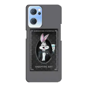 Бренднові Чохли для Oppo Reno7 5G - (PREMIUMPrint) (Бакс Бані LV)