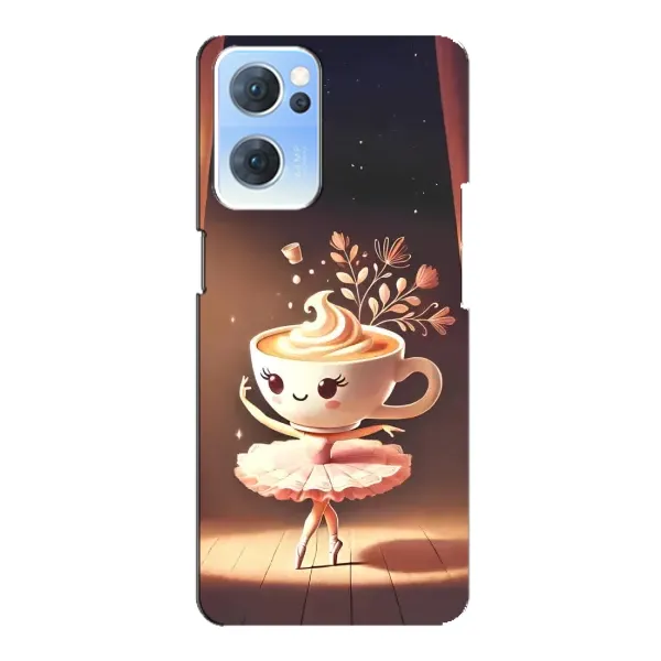 Чехол с принтом «Балерина капучина» для OPPO Reno7 5G Чехол с принтом «Балерина капучина» для OPPO Reno7 5G
