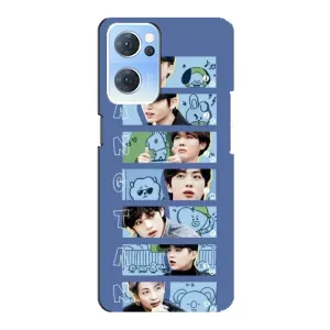 Чехлы BTS для Oppo Reno7 5G (AlphaPrint) (Bangtan)